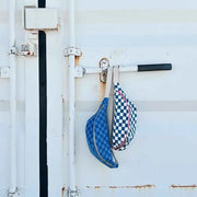 Rose in April - Bauchtasche / Gürteltasche "Greek Blue", Schultertasche