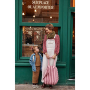 Rose in April - Mulltuch "Graou Olive, 70 x 70 cm und 100 x 100 cm