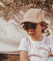 100 % COTTON CAP (3 SIZES) - Ivory
