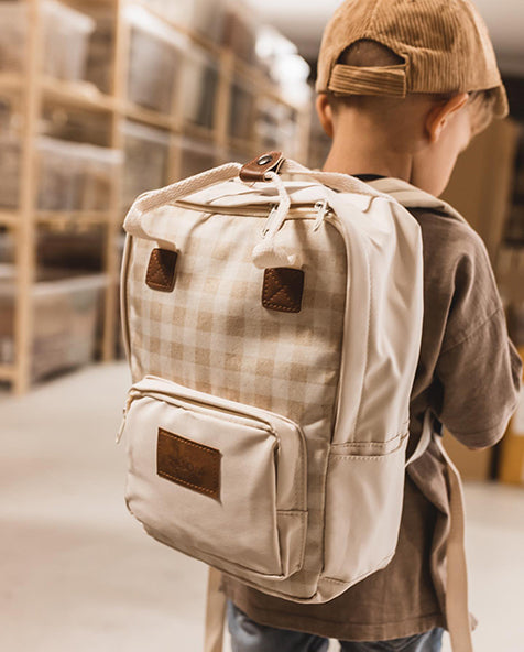 BACKPACK CLASSIC SQUARES - 2 SIZES