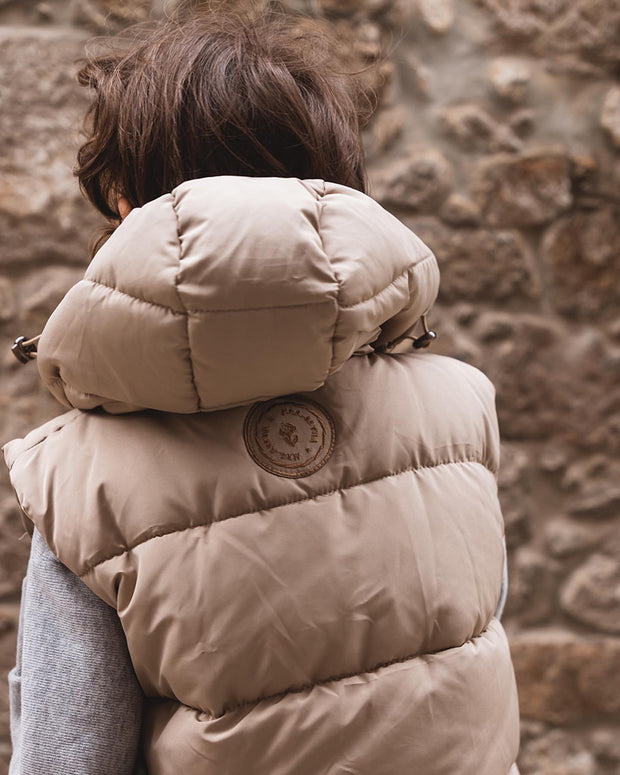 VEST (2-6 YEARS) - Soft Ivory