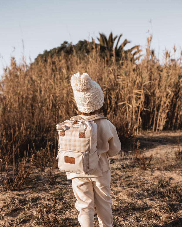 BACKPACK CLASSIC SQUARES - 2 SIZES