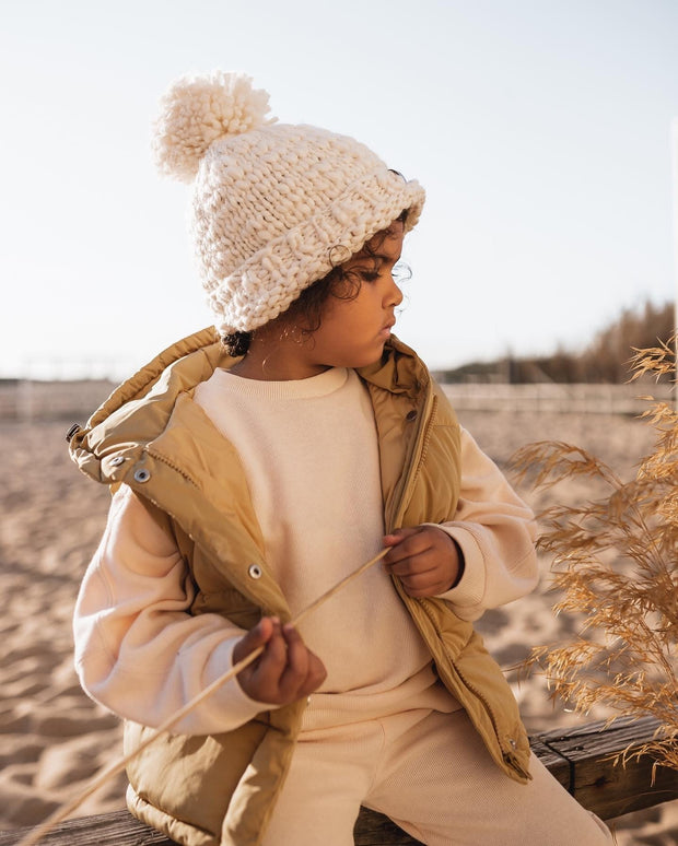 ORGANIC COTTON SET (1-6 YEARS) - Dark Ivory