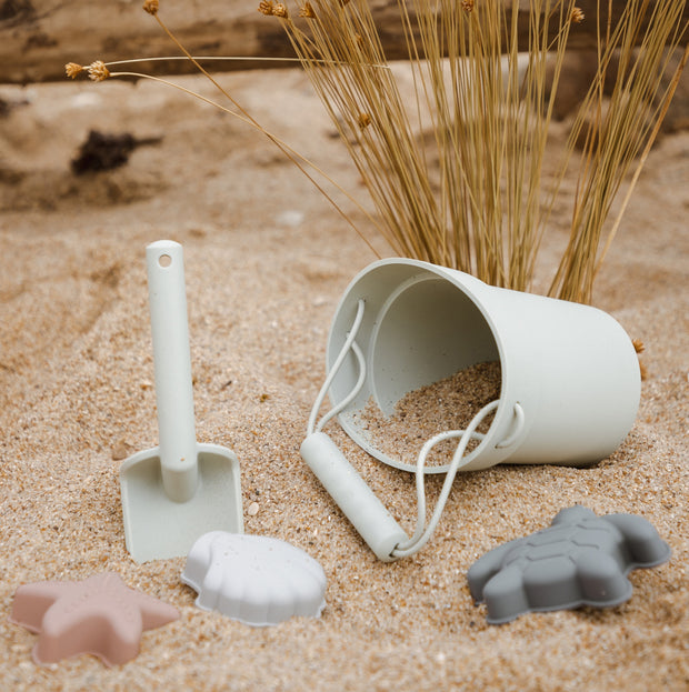 SILICONE BEACH TOY SET - 3 TYPES