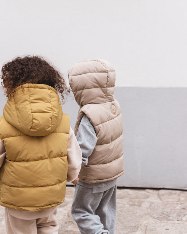 VEST (2-6 YEARS) - Soft Ivory