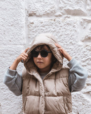 VEST (2-6 YEARS) - Soft Ivory