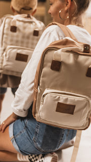 BACKPACK CLASSIC SQUARES - 2 SIZES
