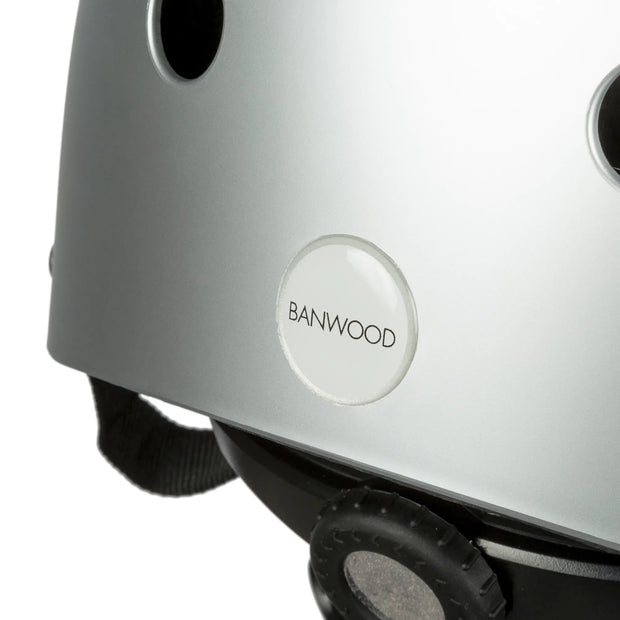 Banwood - Kinder Fahrradhelm Chrome