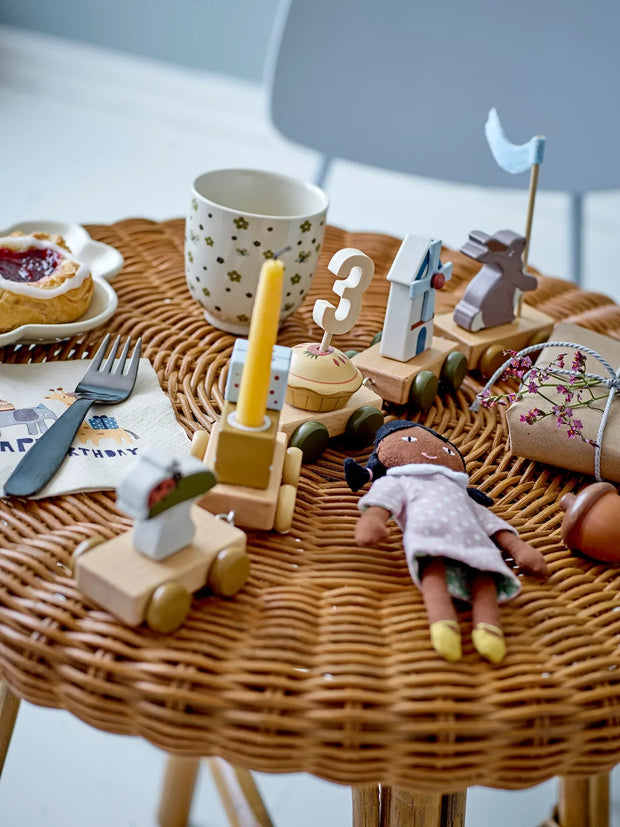 Bloomingville Mini Geburtstagszug Alfi aus Holz