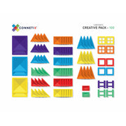 Connetix - Magnetbausteine, Creative - 100 Teile