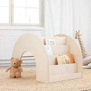 FitWood - Montessori Bücherregal & Schreibtisch "Kumpu White"