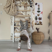 FitWood - Sprossenwand "Taimi Mini Birch & White" für Kinder 
