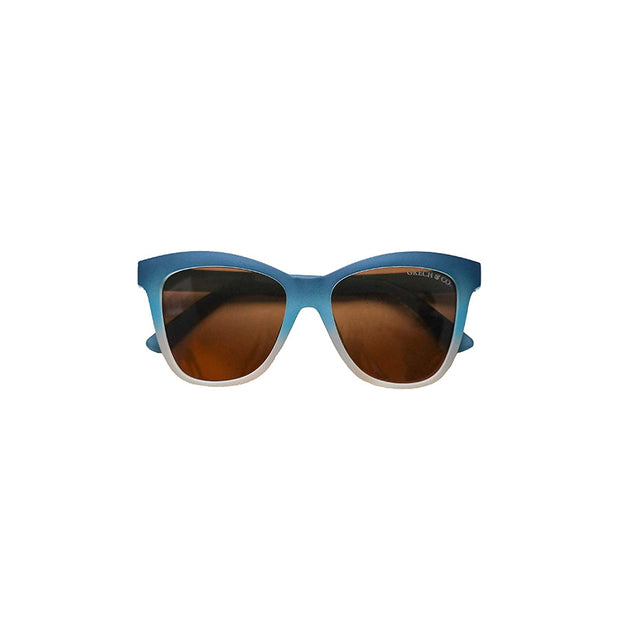 Grech & Co - Polarisierte Sonnenbrille Iconic Wayfarer "Desert Teal"