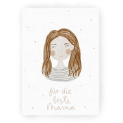 Hej Hanni Postkarte Beste Mama