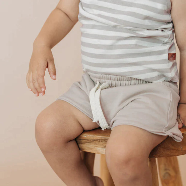 Kidwild - Organic Shorts in Pepple