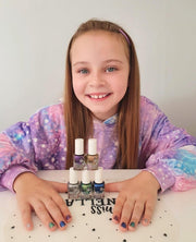 Miss Nella - geruchsfreier Nagellack für Kinder "Blue the Candle"