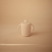 Mushie - Schnabeltasse "Trainer Sippy Cup Ivory"