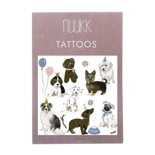 Nuukk - Bio Vegane Kinder Tattoos "Hunde"