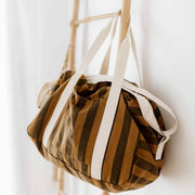 Rose in April - Wickeltasche / Reisetasche / Mom bag "Stripes Cumin"