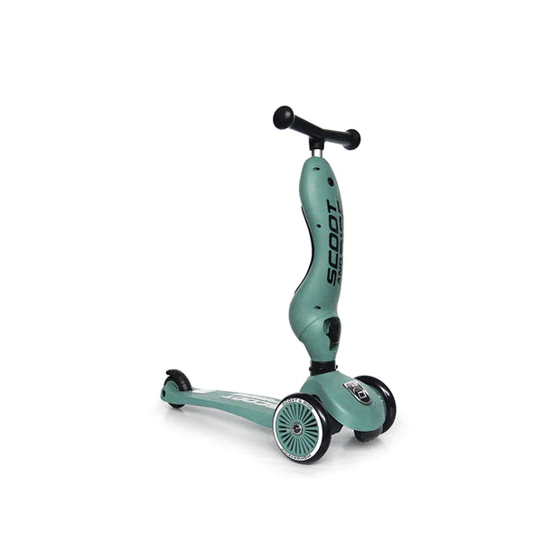 Scoot & Ride - 2-in-1 Roller "Highwaykick 1 - Forest"