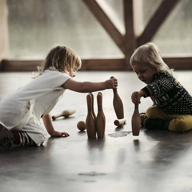 Wooden Story - Bowling Set Vintage Nature