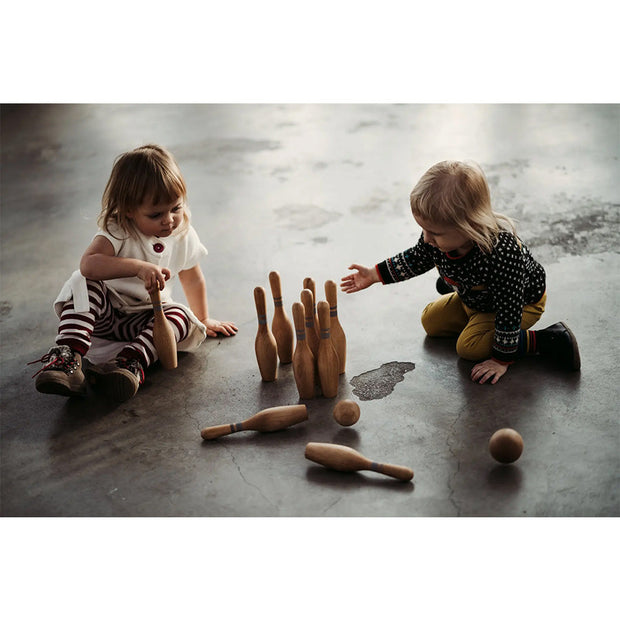 Wooden Story - Bowling Set Vintage Nature