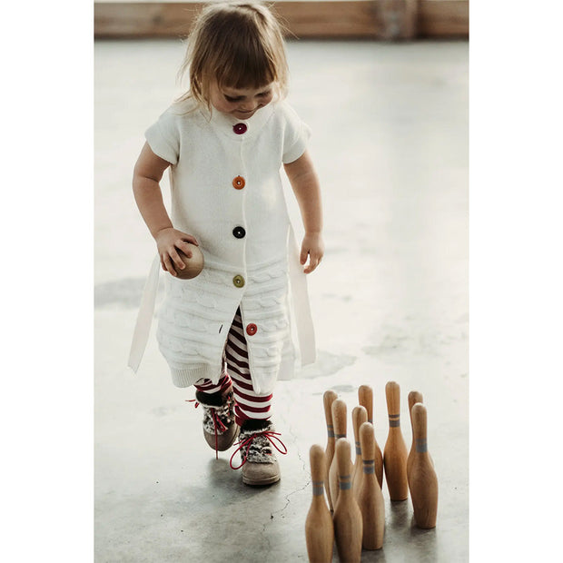 Wooden Story - Bowling Set Vintage Nature