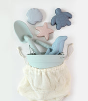 SILICONE BEACH TOY SET - 3 TYPES