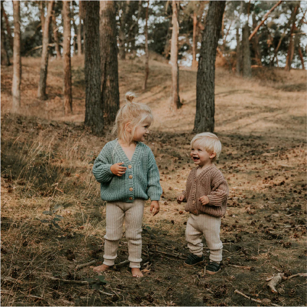 Yuki Kidswear - Strickjacke / Cardigan "Mist" für Kinder